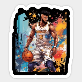 basketball film Sticker